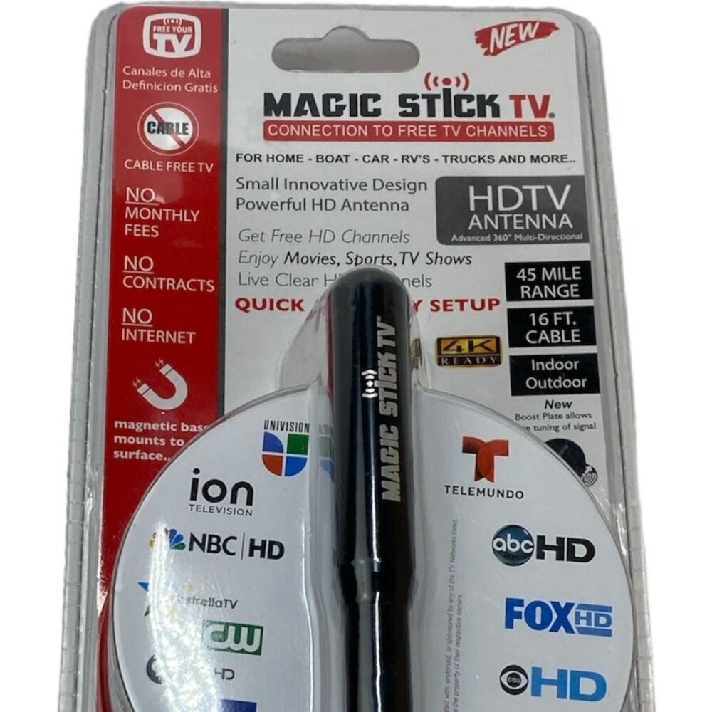 HDTV 2021 New Antenna,for Home,Boat,car ,Rv’s,Trucks And More,Quick & Easy Setup